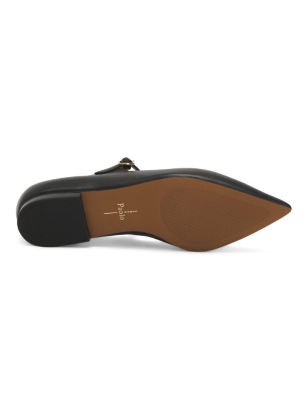 LINEA PAOLO Leather T-strap Ballet Flats - Picture 3 of 3